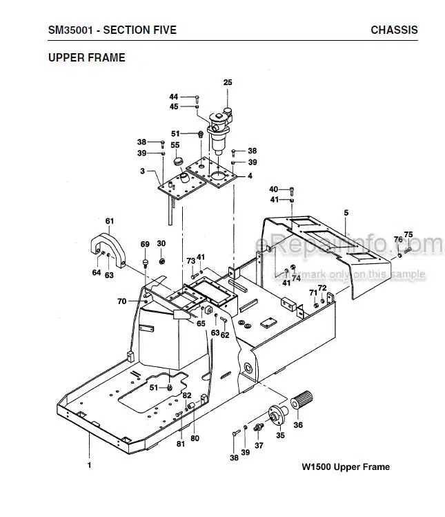 Photo 6 - Vibromax W1500 Service Manual Trench Roller SM35001