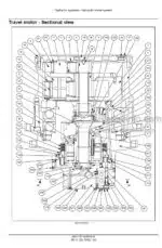Photo 6 - Case CX300C Service Manual Crawler Excavator 48017787