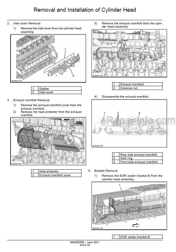 Photo 1 - Case CX300C Tier 4 Service Manual Crawler Excavator