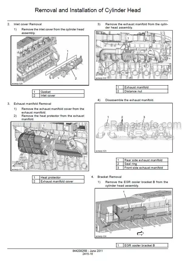 Photo 1 - Case CX300C Tier 4 Service Manual Crawler Excavator