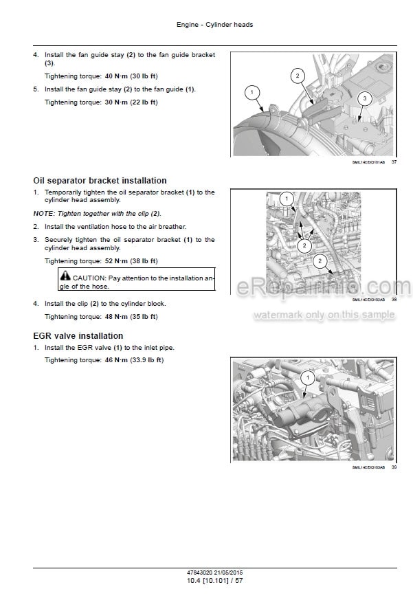 Photo 5 - Case CX300D Service Manual Crawler Excavator[2]