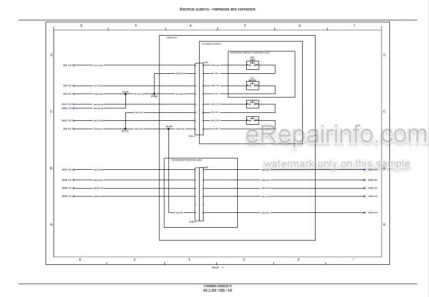 Photo 5 - Case CX300D Service Manual Crawler Excavator 47899899