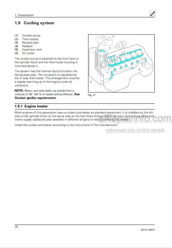 Photo 11 - AGCO Power 5th Generation AWF Operators Manual Engine 8370-79872