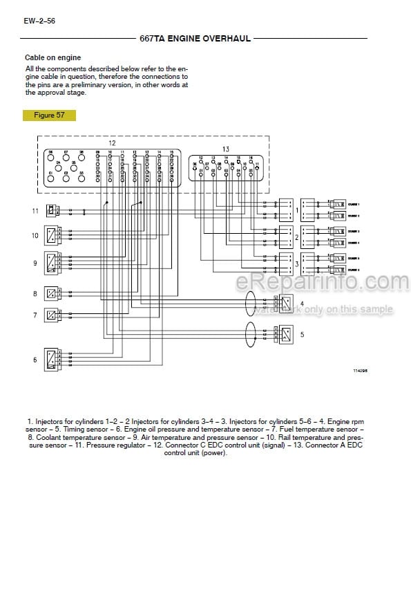 Photo 6 - CNH 667TA/EEG 667ТА/ЕЕС 667TA/EBF 667TA/EED 667TA/EBD Service Manual Engine 87600994