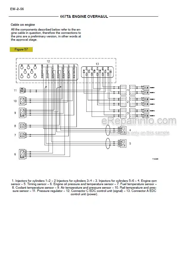 Photo 6 - CNH 667TA/EEG 667ТА/ЕЕС 667TA/EBF 667TA/EED 667TA/EBD Service Manual Engine 87600994