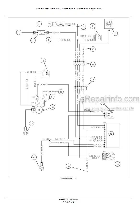 Photo 6 - Case 1021F 1121F Tier 4 Service Manual Wheel Loader[2]