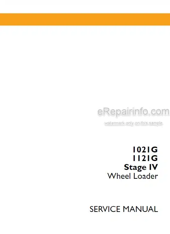 Photo 5 - Case 1021G 1121G Stage IV Service Manual Wheel Loader[2]