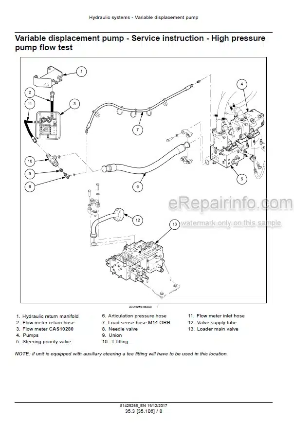 Photo 6 - Case 1021G 1121G Tier 4B Final Service Manual Wheel Loader 51428268[2]