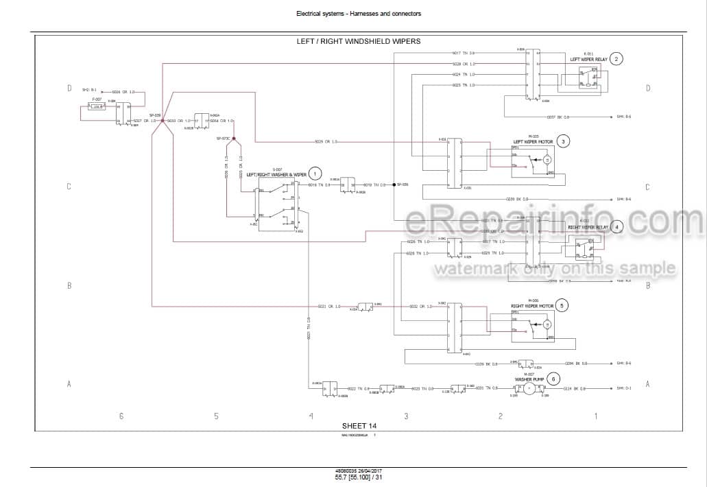 Photo 6 - Case 1150M Tier 2 Service Manual Crawler Dozer 48080035