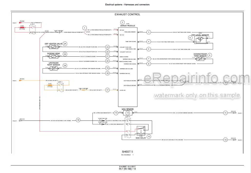 Photo 5 - Case 1150M Tier 4A Interim Service Manual Crawler Dozer 51418567