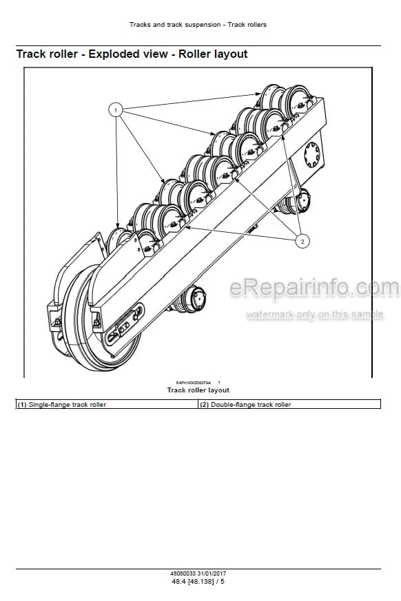 Photo 6 - Case 1150M Tier 4B Final Service Manual Crawler Dozer