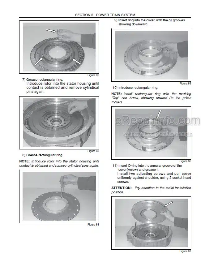 Photo 7 - Case 1450B 1455B Service Manual Crawler 9-67890