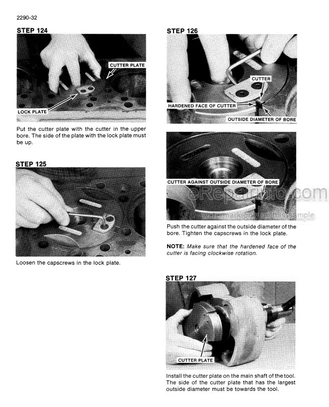 Photo 1 - Case 1450B 1455B Service Manual Crawler 9-67890