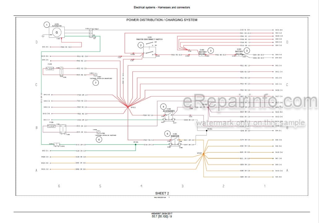 Photo 5 - Case 1650M Stage IIIB Service Manual Crawler Dozer 48048567