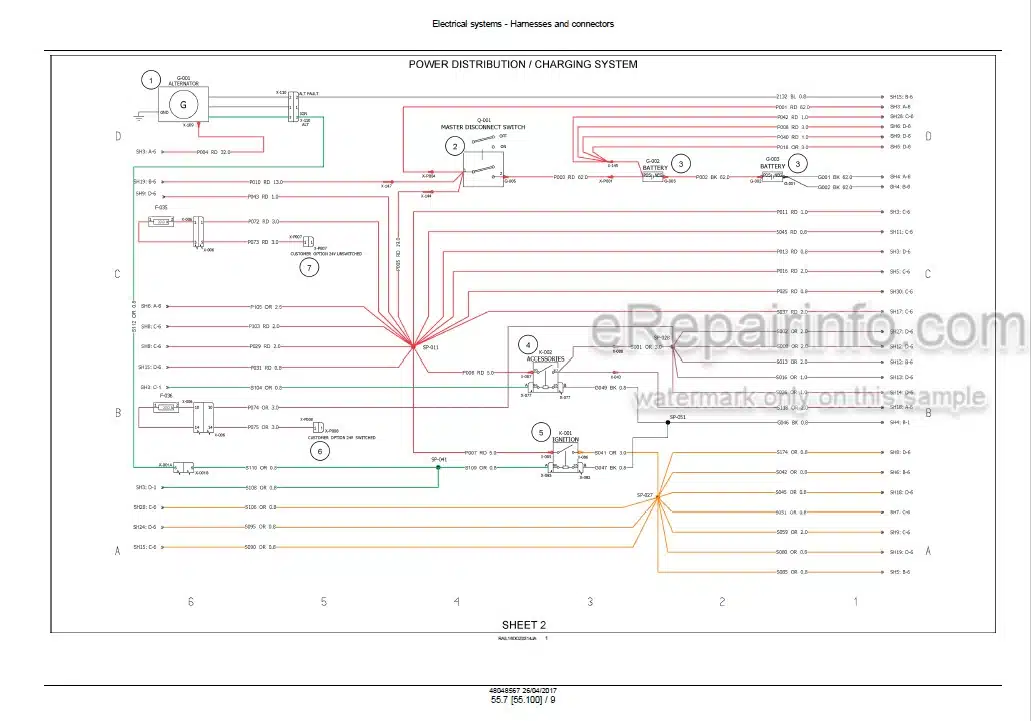 Photo 5 - Case 1650M Stage IIIB Service Manual Crawler Dozer 48048567