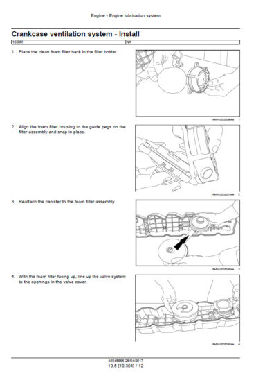 Photo 12 - Case 1650M Tier 4B Final Service Manual Crawler Dozer 48048566