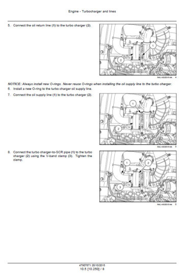 Photo 12 - Case 2050M Tier 4A Interim Service Manual Crawler Dozer