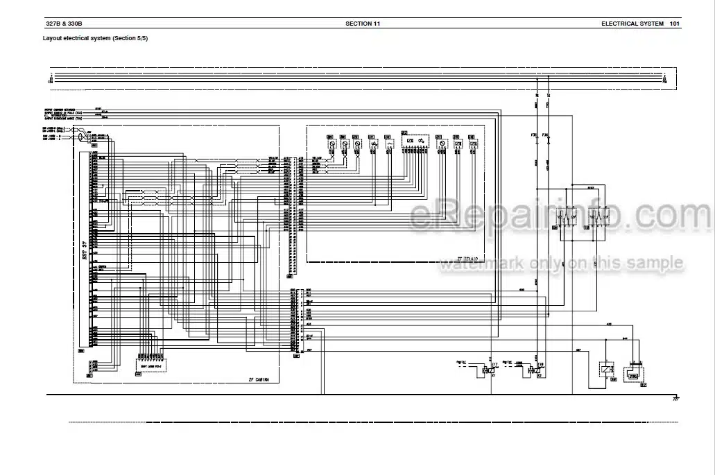 Photo 5 - Case 327B 330B Service Manual Articulated Dump Truck 87573455A
