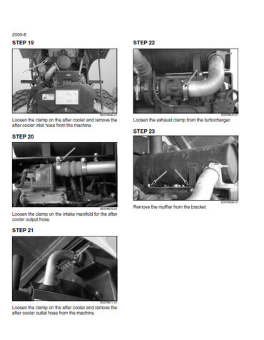 Photo 8 - Case 3550 Service Manual Crawler Dozer 84414747B