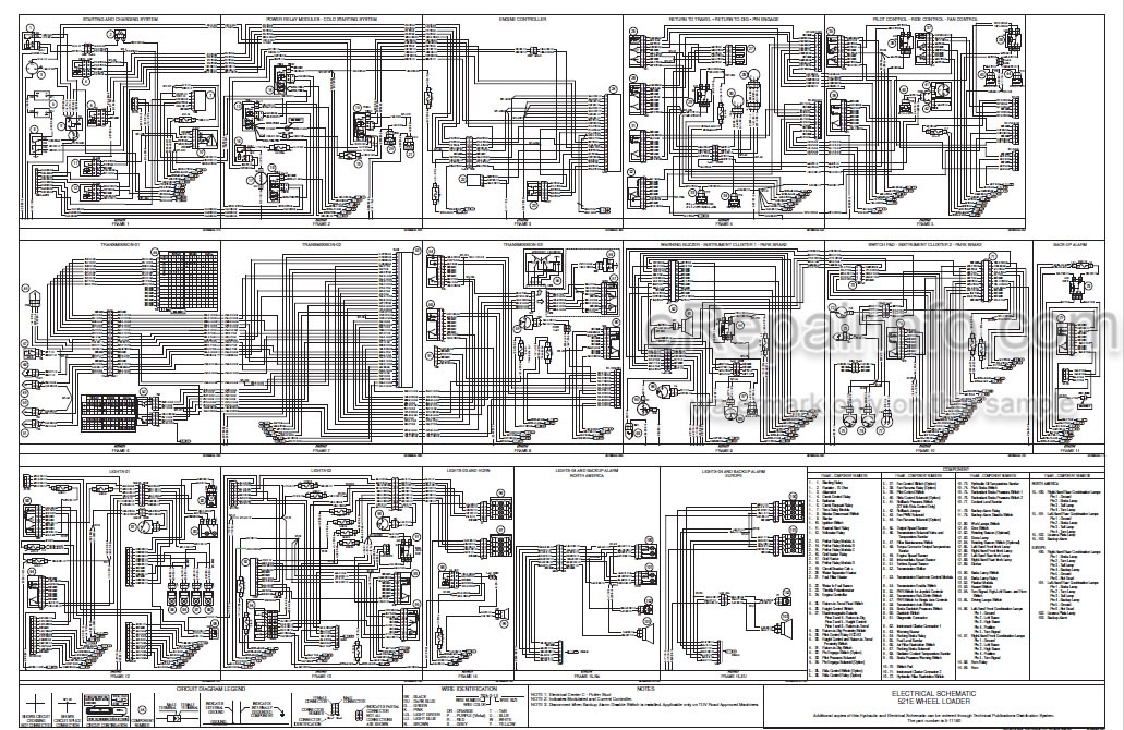 Photo 3 - Case 521E Tier 3 Service Manual Wheel Loader 84243970R0