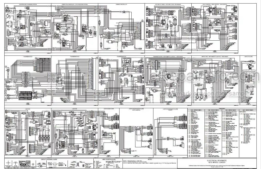 Photo 3 - Case 521E Tier 3 Service Manual Wheel Loader 84243970R0