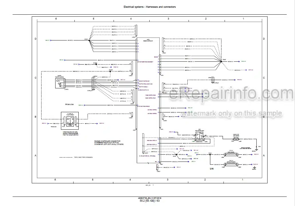 Photo 6 - Case 521G Tier 2 Service Manual Wheel Loader 48083739