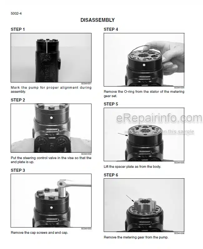 Photo 7 - Case 570ST Service Manual Backhoe Loader 48048556