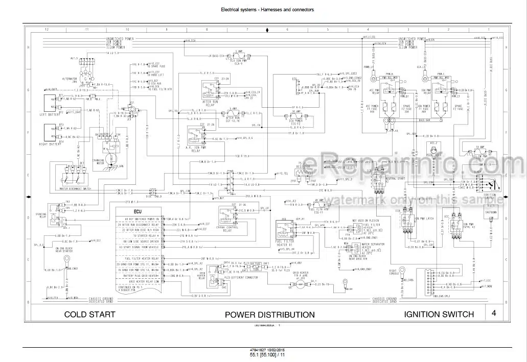 Photo 6 - Case 621F 721F Tier 4B Final Service Manual Wheel Loader