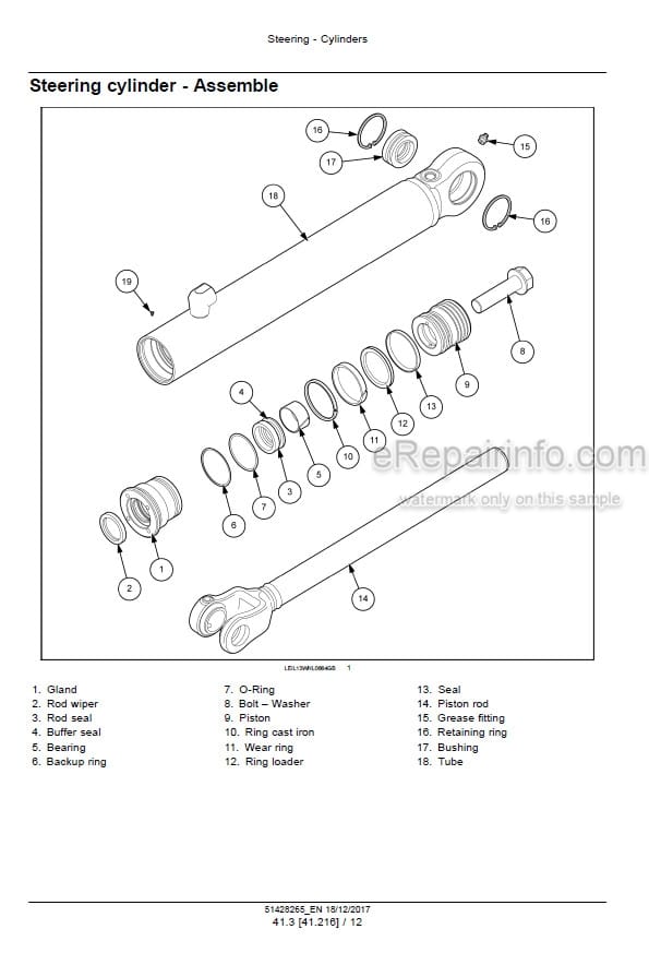 Photo 6 - Case 621G 721G Tier 4B Final Service Manual Wheel Loader
