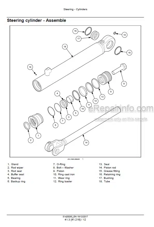 Photo 6 - Case 621G 721G Tier 4B Final Service Manual Wheel Loader