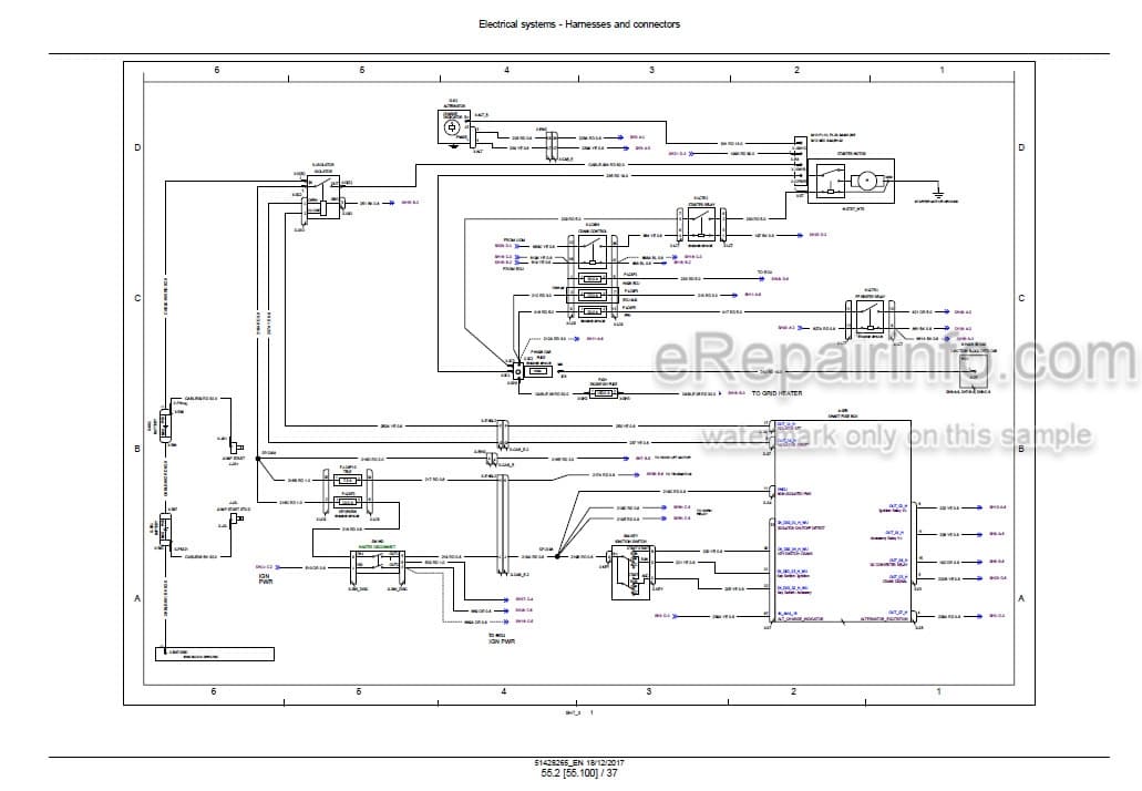 Photo 5 - Case 621G 721G Tier 4B Final Service Manual Wheel Loader