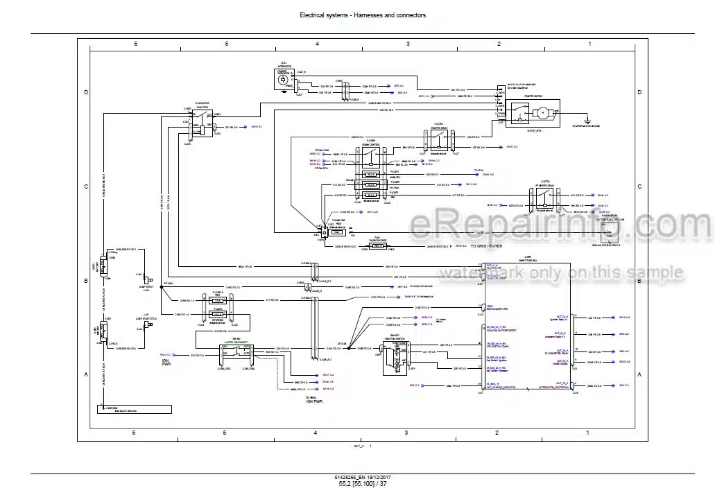 Photo 5 - Case 621G 721G Tier 4B Final Service Manual Wheel Loader