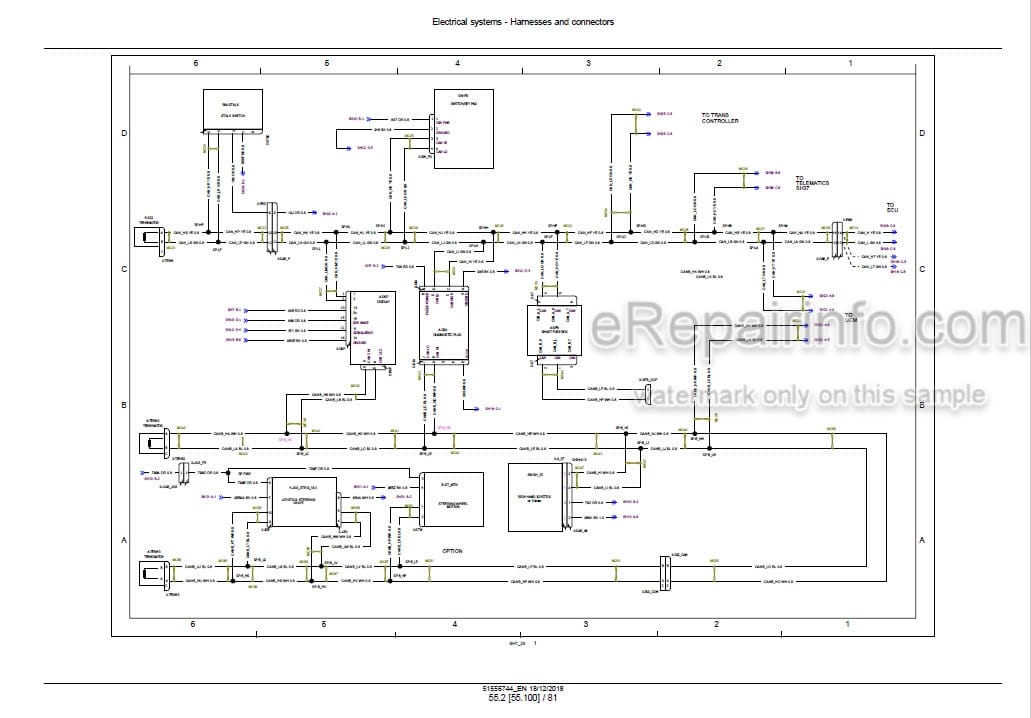 Photo 5 - Case 621G 721G Tier 4B Final Service Manual Wheel Loader 51556744