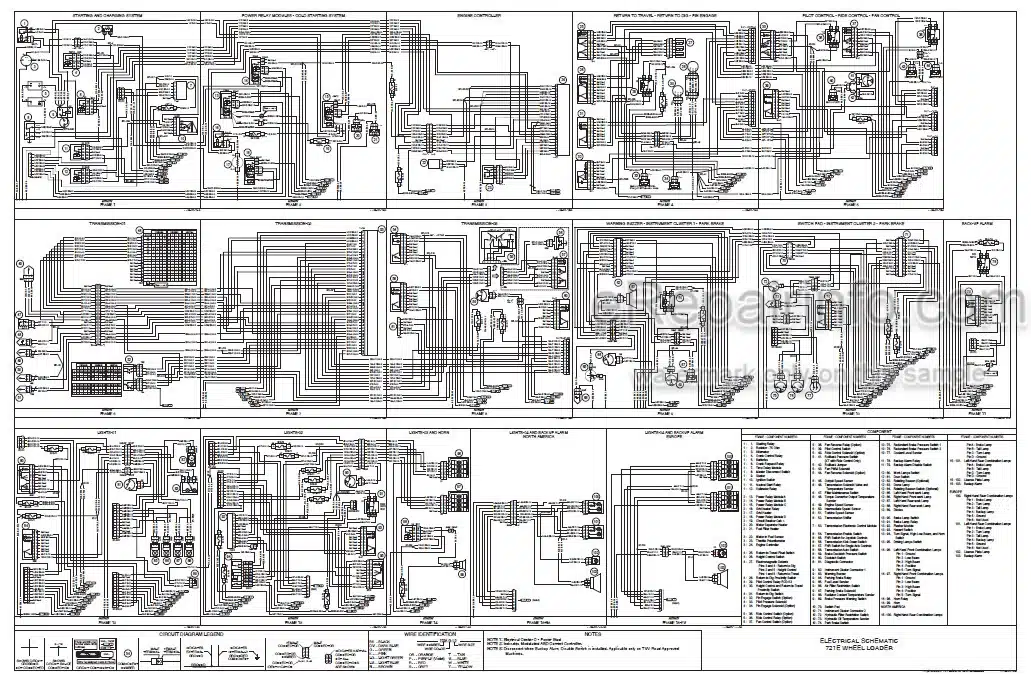 Photo 5 - Case 721E EU Workshop Manual Wheel Loader 87551874A