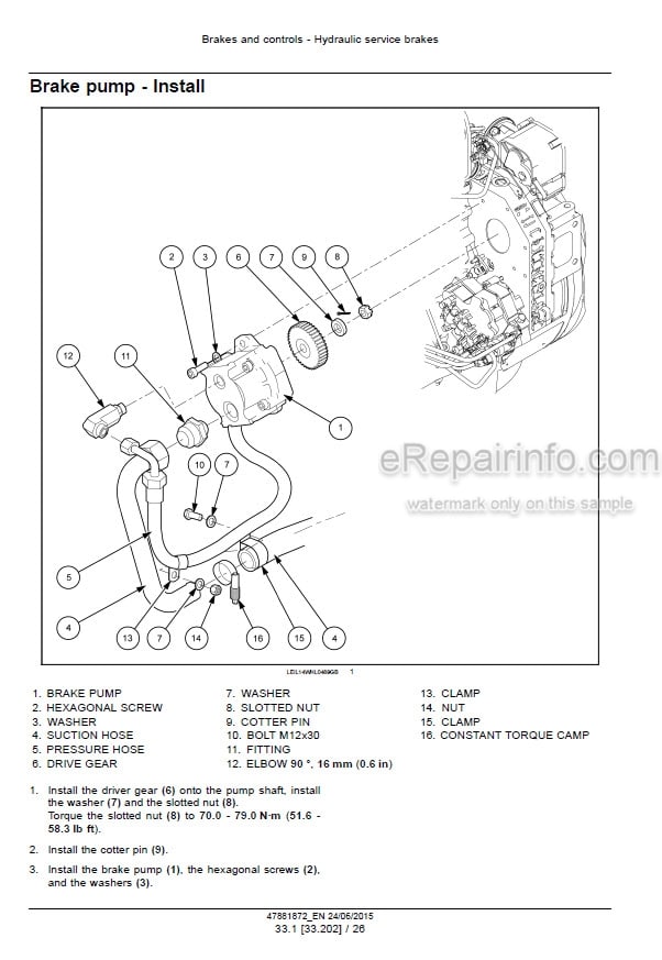 Photo 6 - Case 721F Tier 4B Service Manual Wheel Loader 47881872