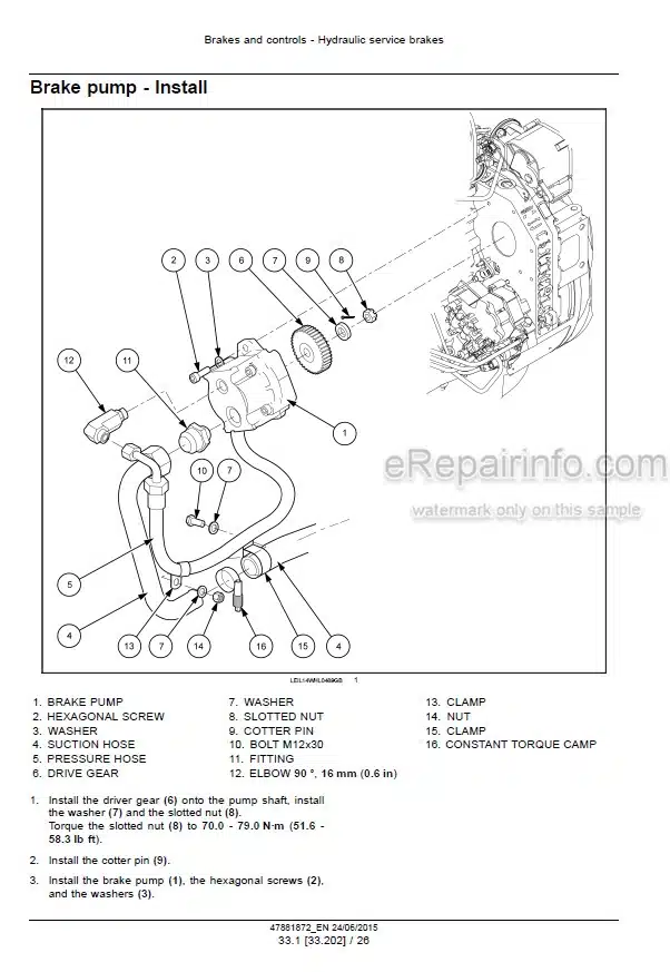 Photo 6 - Case 721F Tier 4B Service Manual Wheel Loader 47881872