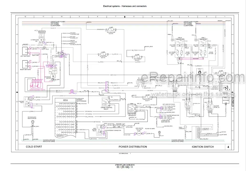Photo 5 - Case 721F Tier 4B Service Manual Wheel Loader 47881872