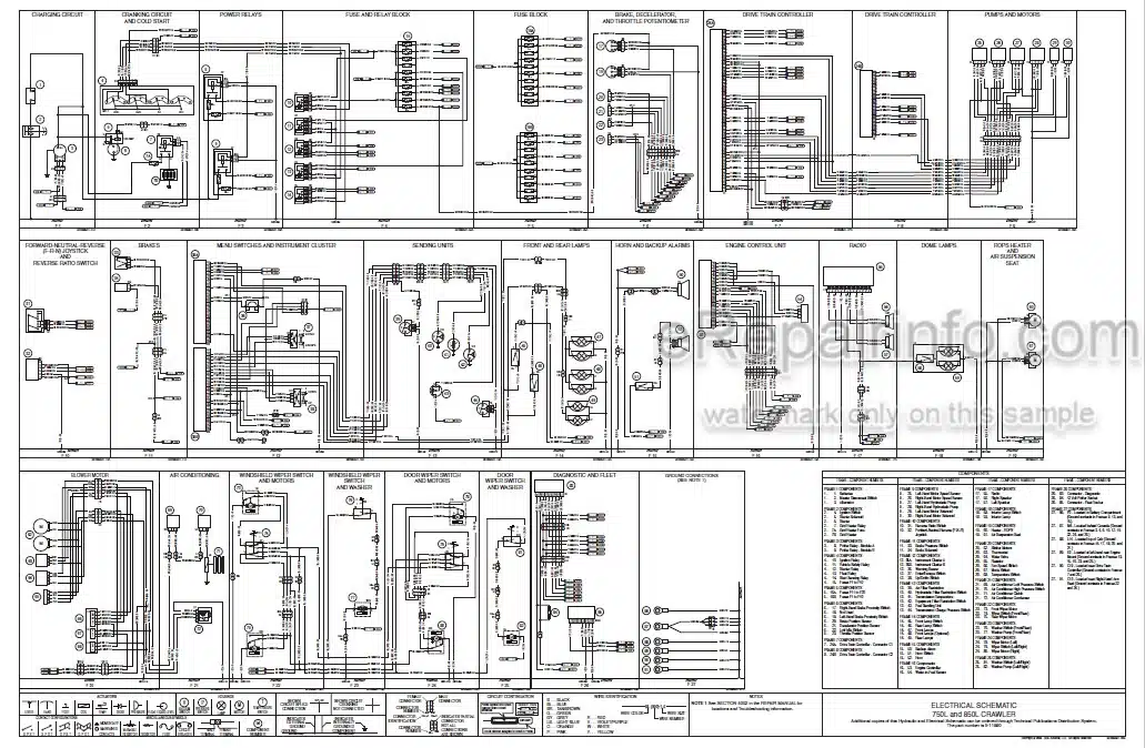 Photo 6 - Case 750L 850L Tier 3 Repair Manual Crawler Dozer 87728445NA