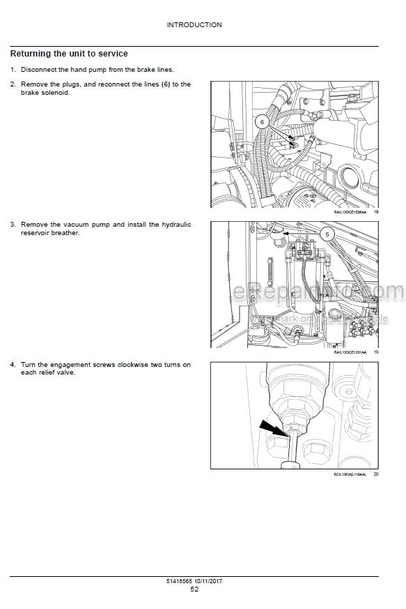 Photo 8 - Case 750L 850L Tier 3 Repair Manual Crawler Dozer 87728445NA