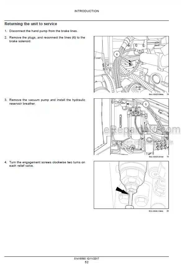 Photo 4 - Case 750M Tier 4A Interim Service Manual Crawler Dozer 51418565