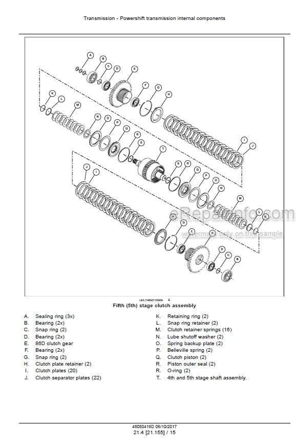 Photo 7 - Case 845B VHP 865B VHP 885B VHP 865B AWD 885B AWD Service Manual Motor Grader 48050419D