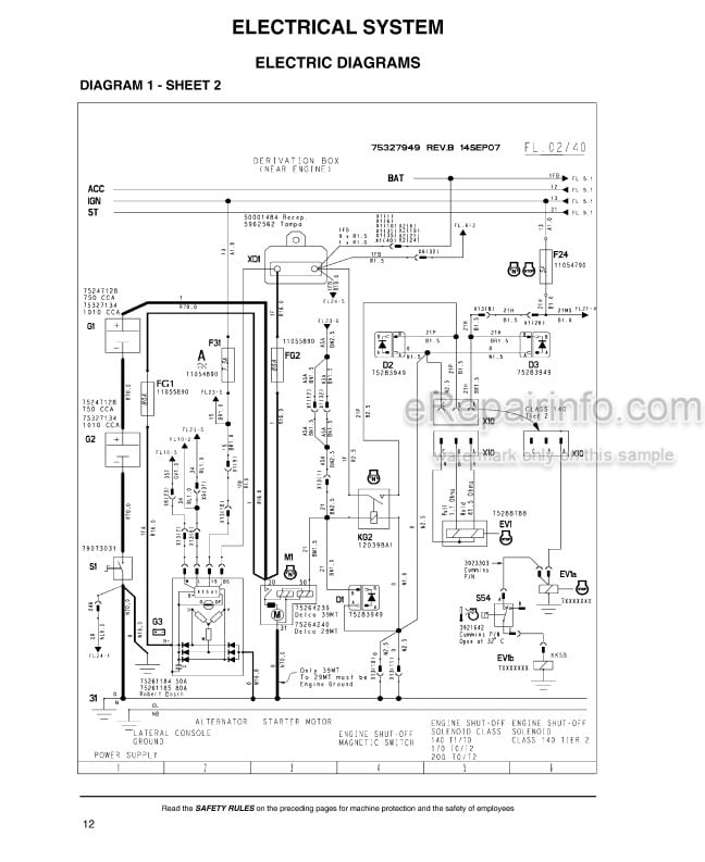 Photo 3 - Case 845DHP 865VHP 865AWD 885 885AWD Tier 3 Repair Manual Grader 71114197