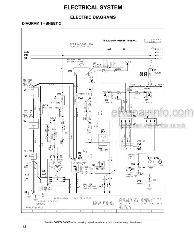 Photo 3 - Case 845DHP 865VHP 865AWD 885 885AWD Tier 3 Repair Manual Grader 71114197