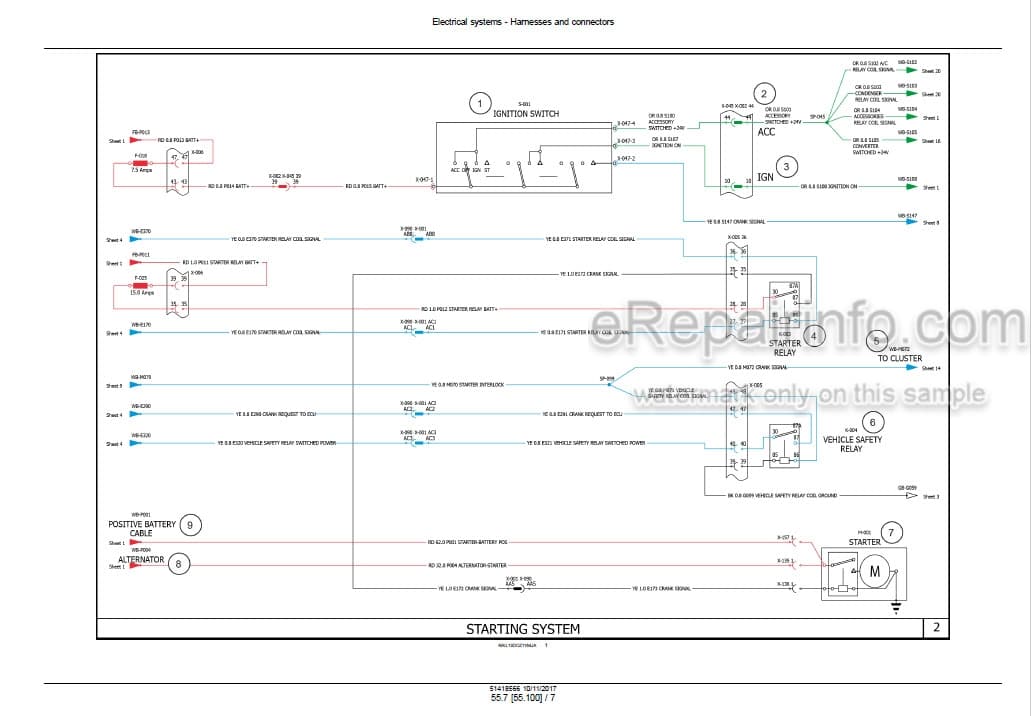 Photo 5 - Case 850M Tier 4A Interim Service Manual Crawler Dozer 51418566