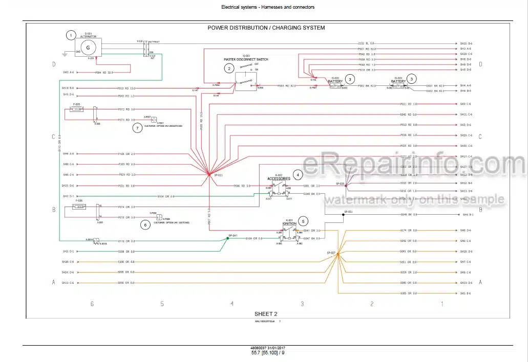 Photo 5 - Case 850M Tier 4B Final Service Manual Crawler Dozer
