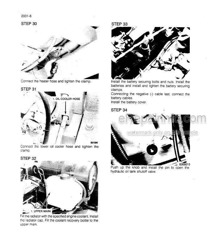 Photo 3 - Case 888P 888P4A Service Manual Excavator 7-32912