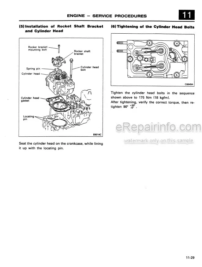 Photo 8 - Case 9050 Service Manual Excavator 7-44700