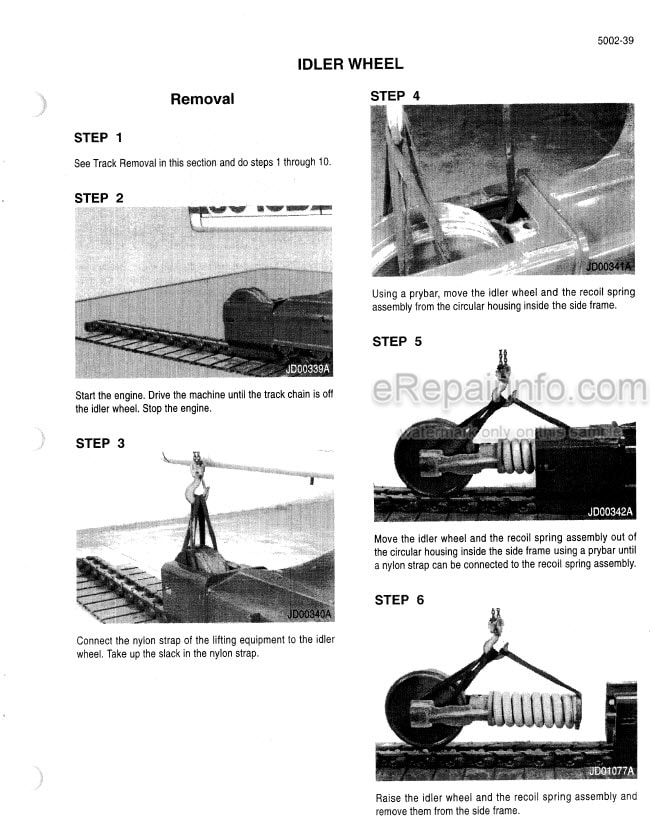 Photo 5 - Case 9060B Service Manual Excavator 7-65272