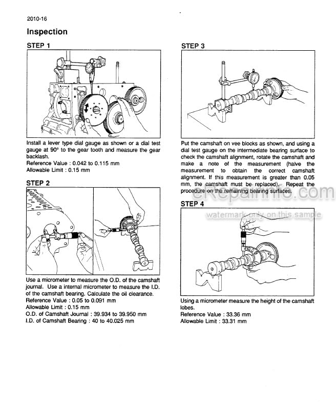 Photo 4 - Case CK36 CK50 Service Manual Excavator 7-56381