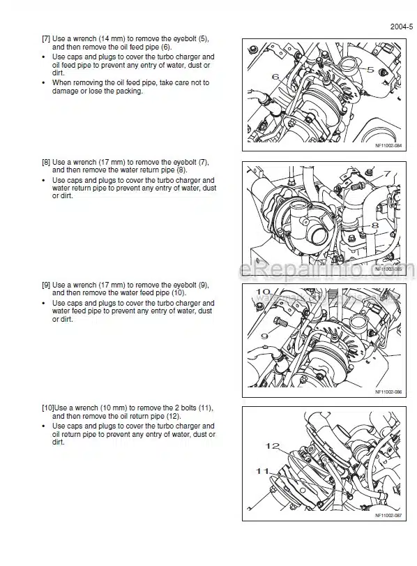 Photo 2 - Case CX130B CX130B Forestry Machine Service Manual Crawler Excavator 47915915